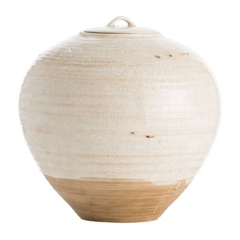 Vase-Ceramic-White Mahina