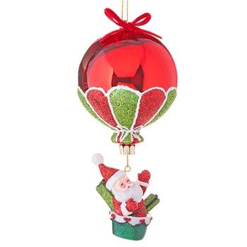 ChrisOrn-Air Ballon Santa-6.25in