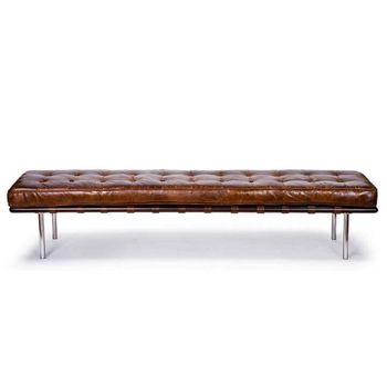 Bench-Leather-Black Vintage