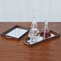 Tray-Zebra Wood-Long