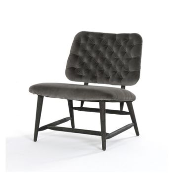Chair-Washed Grey-Velvet