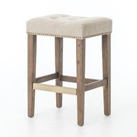 Stool-Wood/Fabric