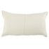Pillow-Leather Ivory-22x22
