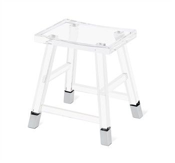 Stool-Acrylic/Nickel