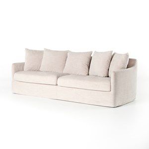 Sofa-92poly/Viscose-Off White