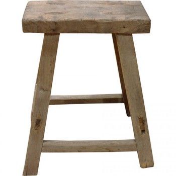Stool-Wood-Antique