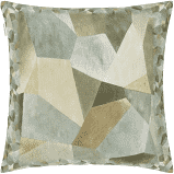 Pillow-Geo Pewter-50x50cm