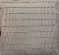 Pillow-Leather-Off White Hand Made I