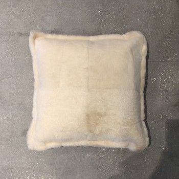 Pillow-Sheep Skin-White- Insbruck