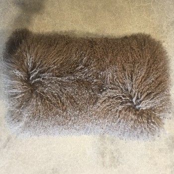 Pillow-Mongolian Fur-Dusty Mountain