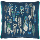 Pillow-Quill Cobalt-50x50cm