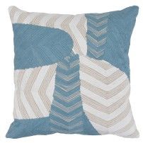 Pillow-Ryan Blue/Ivory-20x20