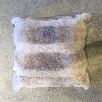 Pillow-Sheep Skin-Grey- Valdisere