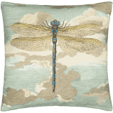 Pillow-Dragonfly and Clouds