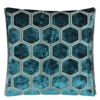 Pillow-Manipur Azure-43x43cm