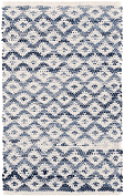 Rug-Denin Rag Diamond-Ivory-3x5