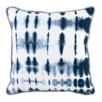 Pillow-Indigo/Ivory-Sofia-20x20