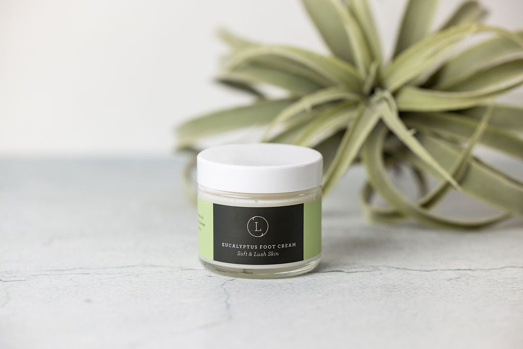 CBD Eucalyptus Shea Butter Foot Cream (THC free)