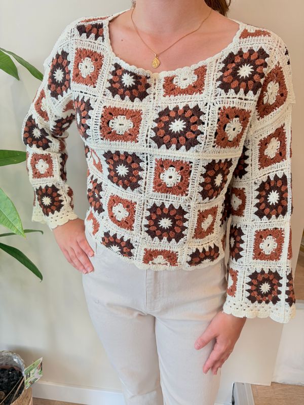 Pull crochet - in april 1986