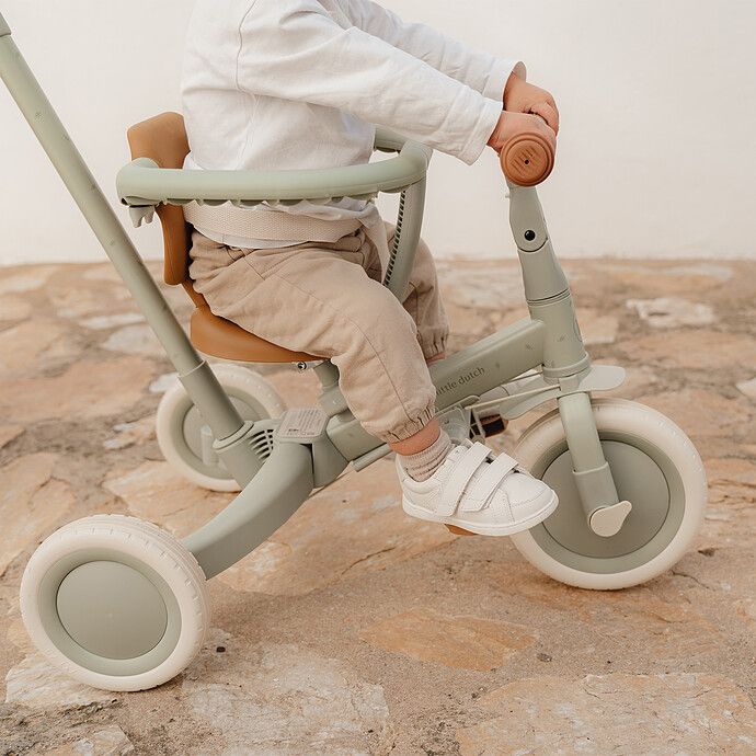 Tricycle 4 en 1 pure sage - Little dutch