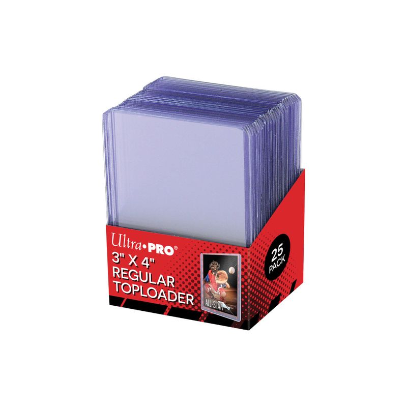 Ultra Pro Regular Toploader 3" x 4" 25 stuks