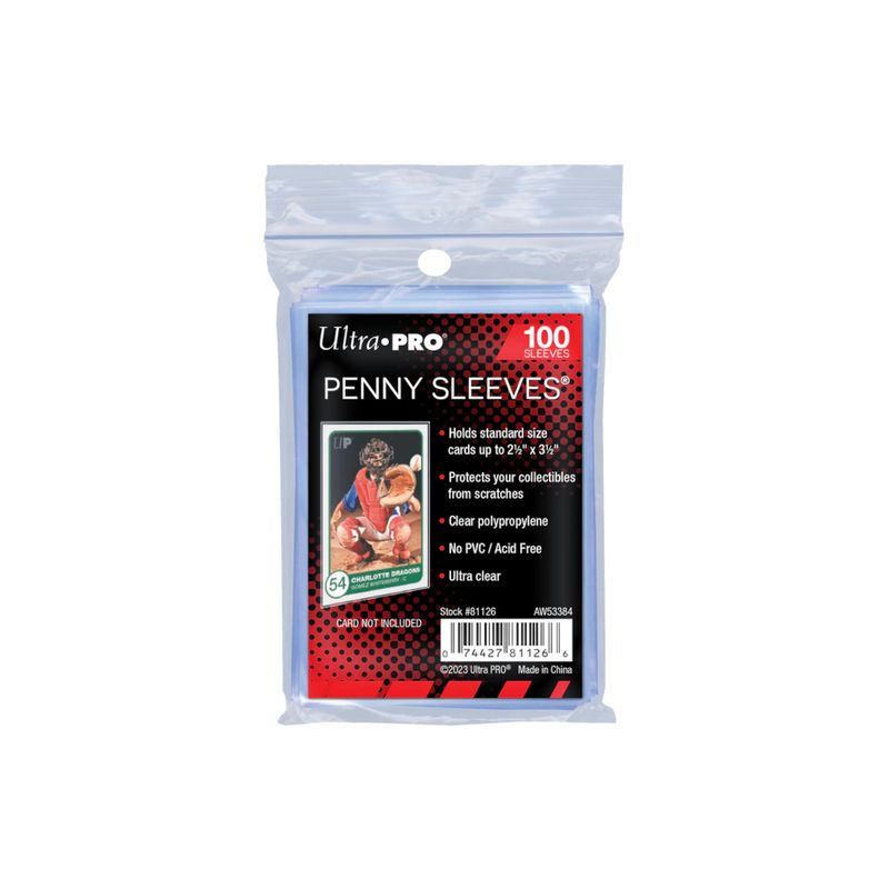 Ultra Pro Soft Card Penny Sleeves 100 stuks
