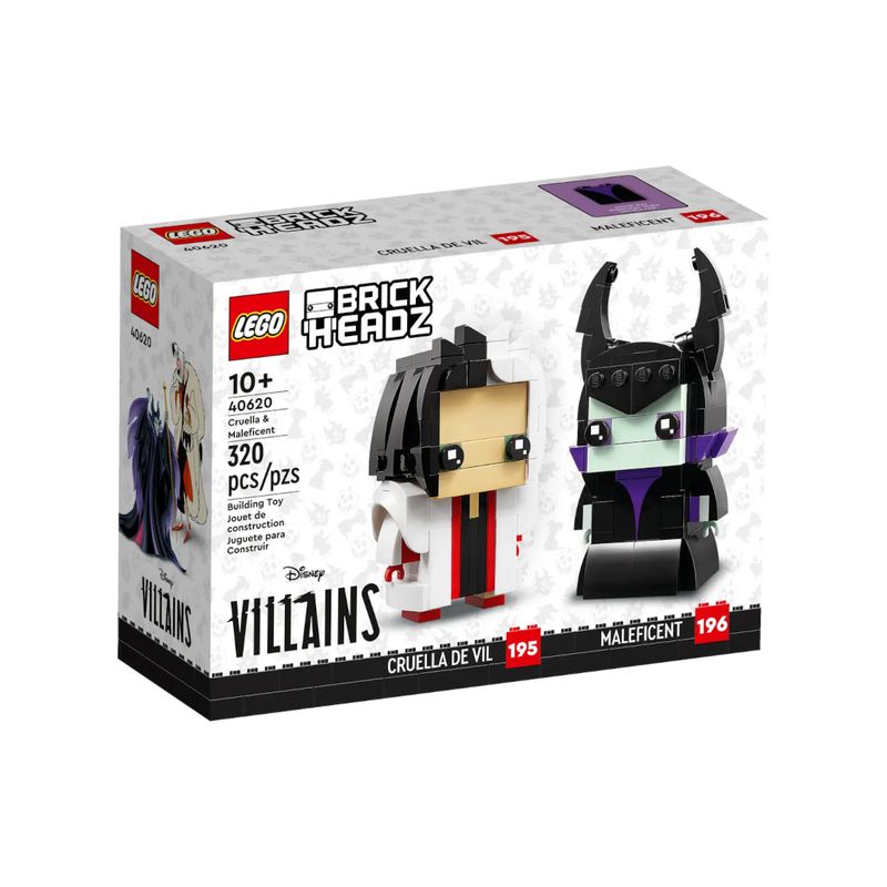 LEGO Disney Brickheadz Cruella & Maleficent