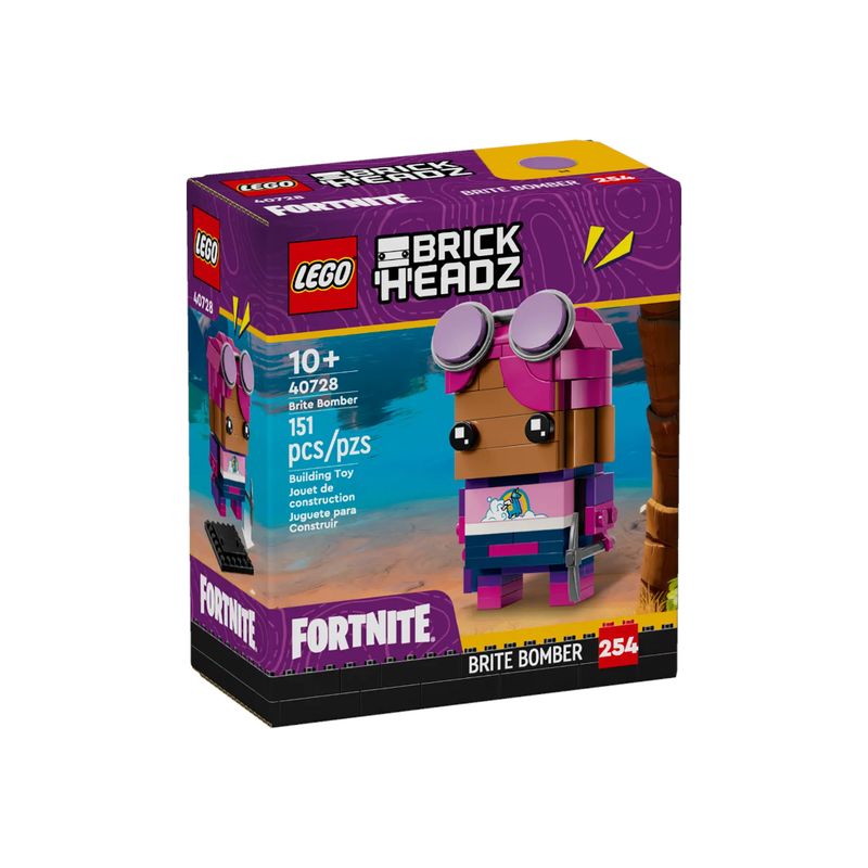 LEGO Fortnite Brickheadz Brite Bomber