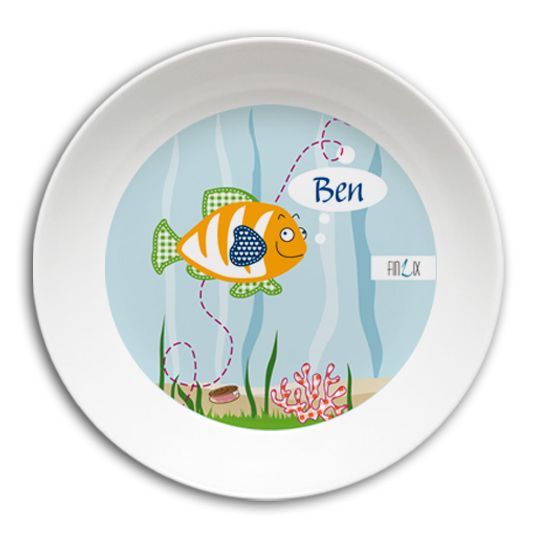 Personalisierte Schale Fisch