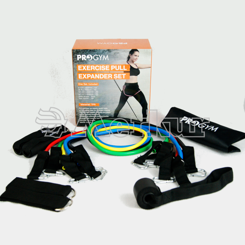 LIGAS DE RESISTENCIA JUEGO X 5 UNIDADES – PRO GYM