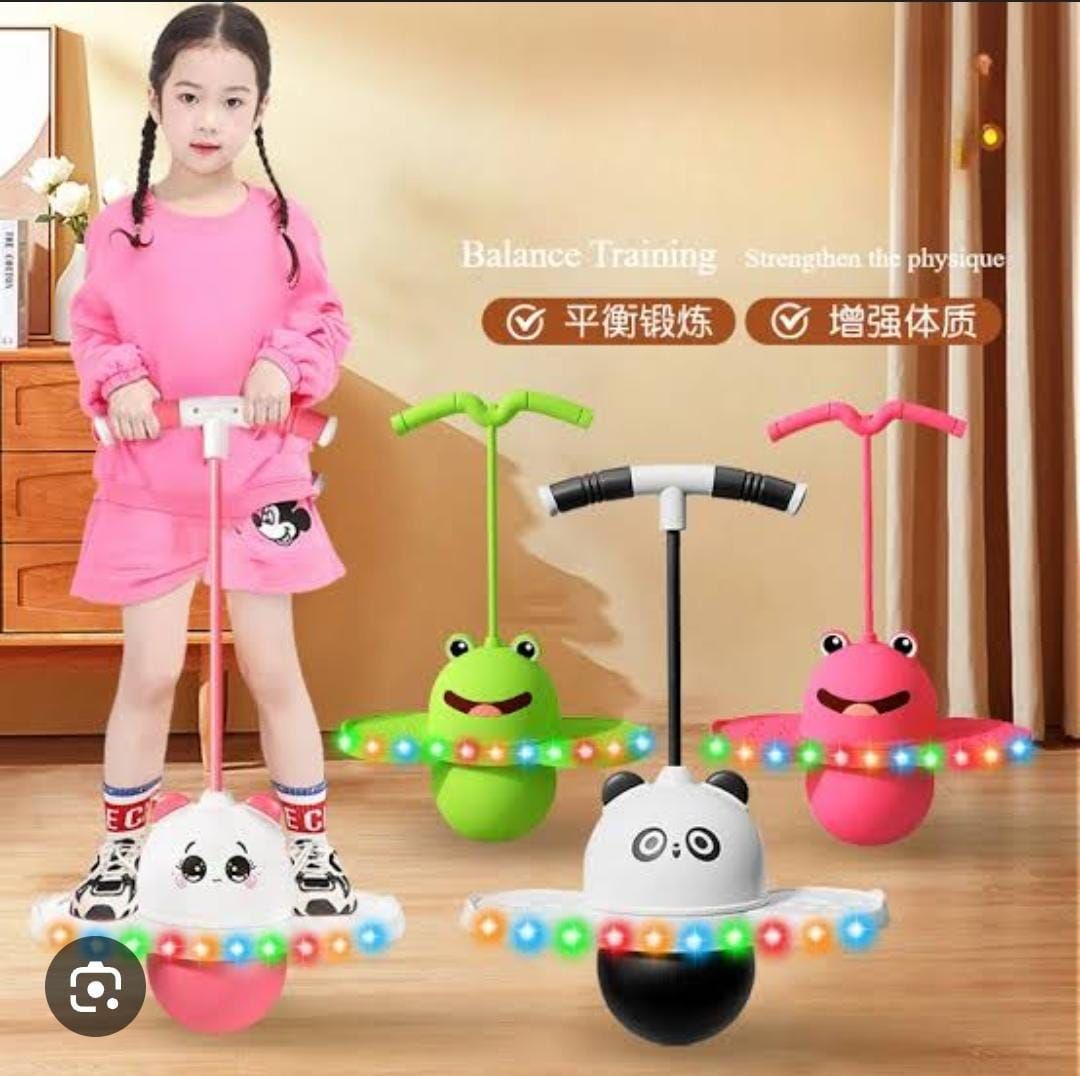 Jumping Saltarín Bola De Pogo Para Niños Con Luces