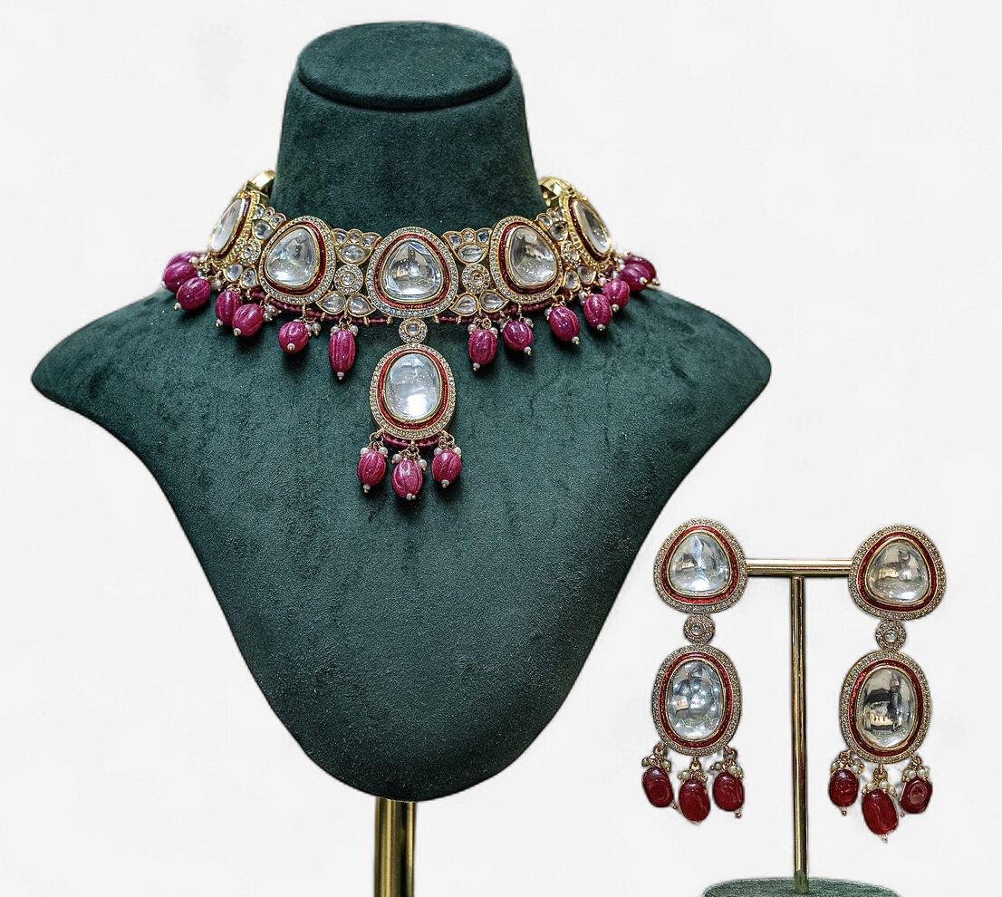 Rajlina Set, Colour: Pink