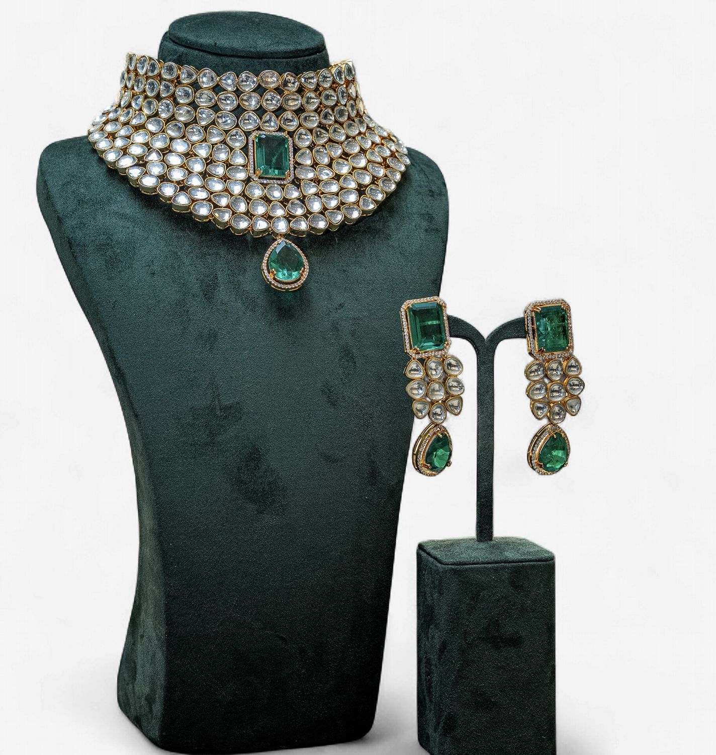Imperial Kundan Classic, Colour: Green