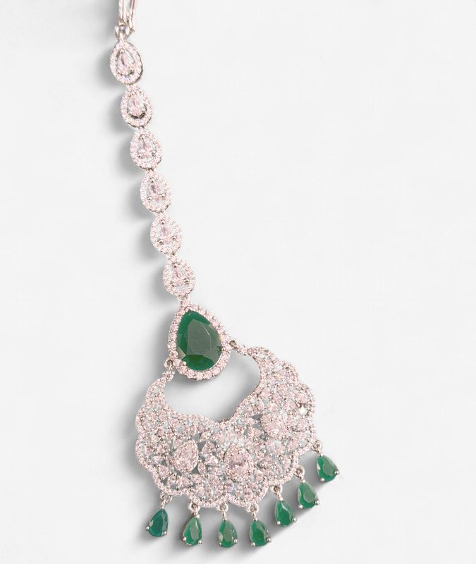 Arlisse Emerald Lace Tikka