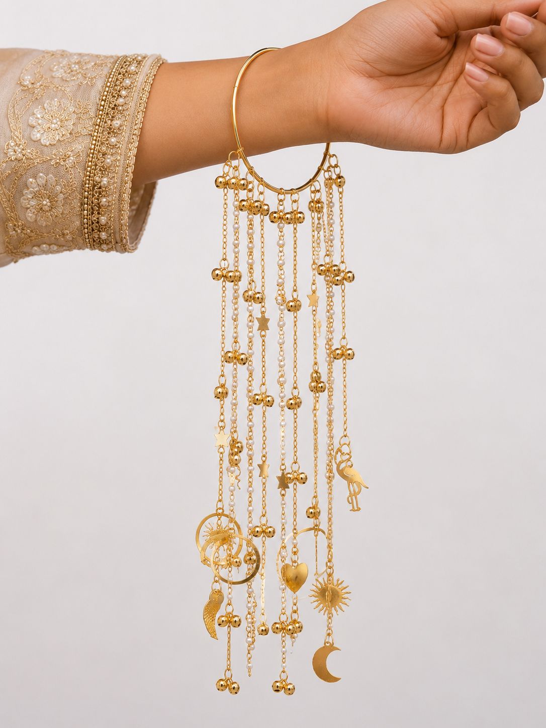 Celeste Charm Gold Kaleera