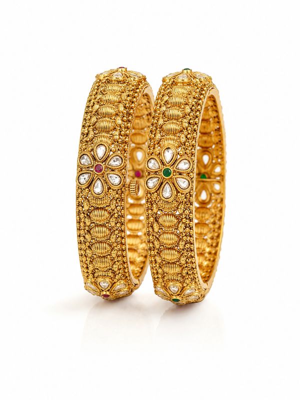 Nivara Temple Bangles