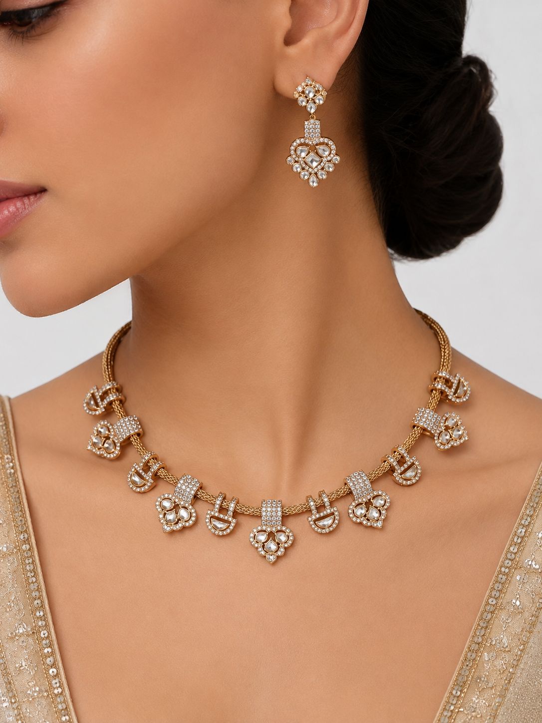 Aurelia Heart Necklace Set