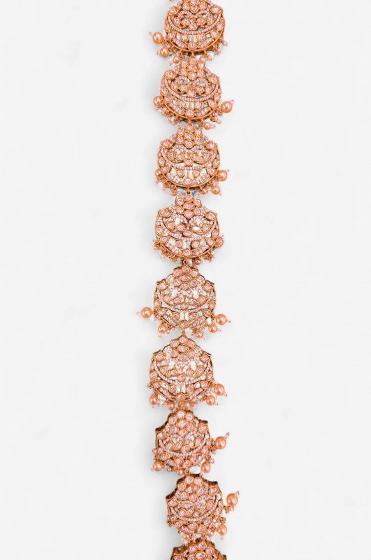Noorani Kundan Choti Hair Chain