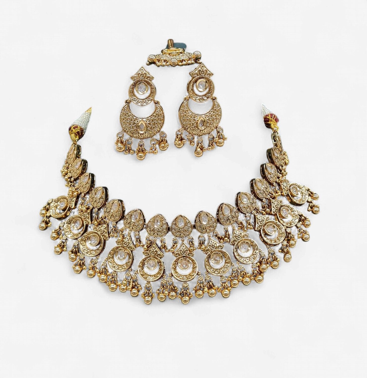 Zareen Traditional Gold Set