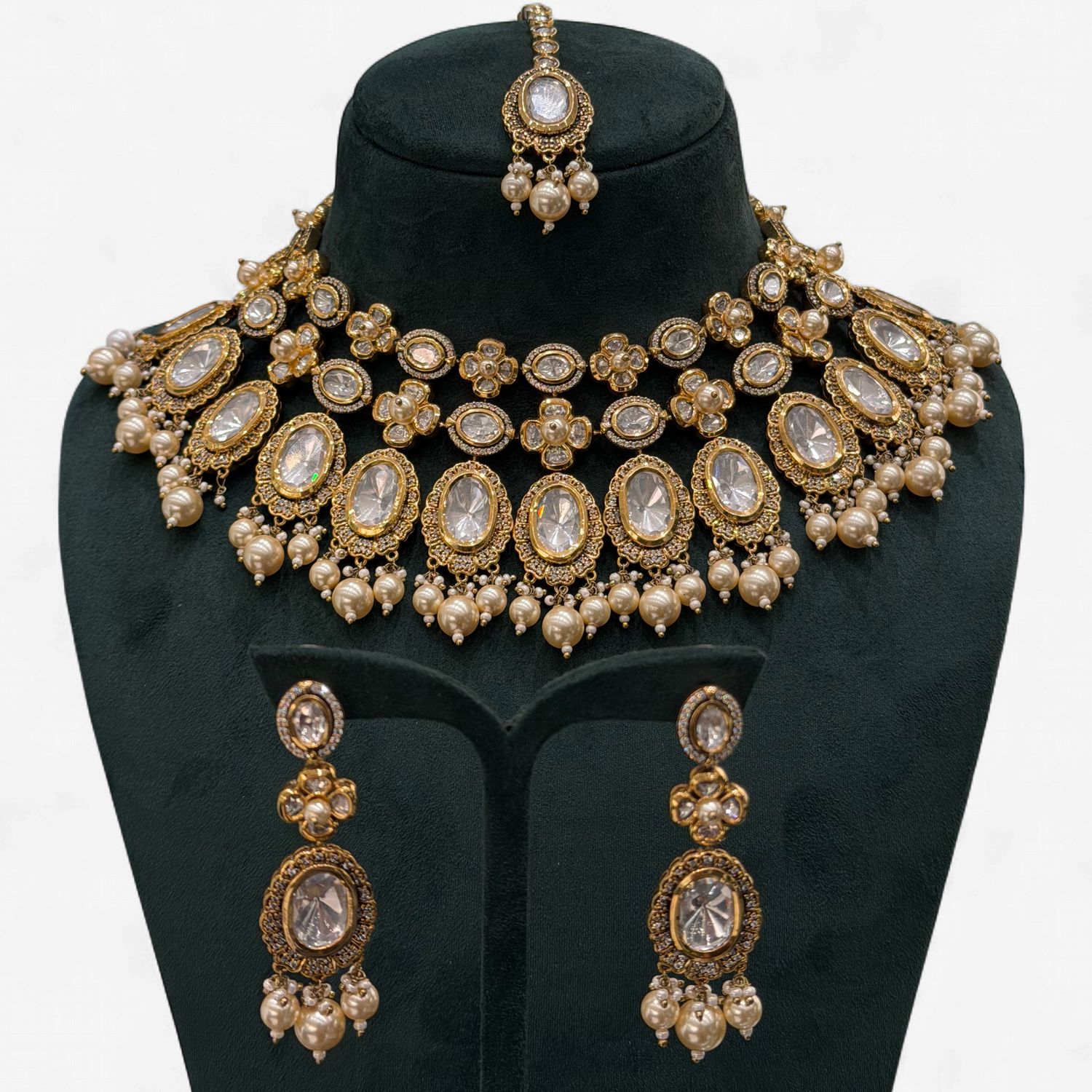 Zohra Polki Necklace Set