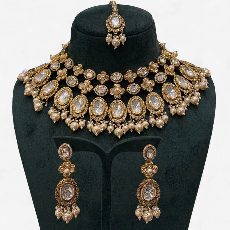 Zohra Polki Necklace Set