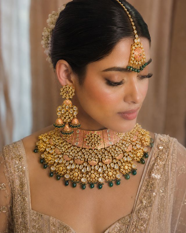 Roshni Antique Bridal Necklace Set