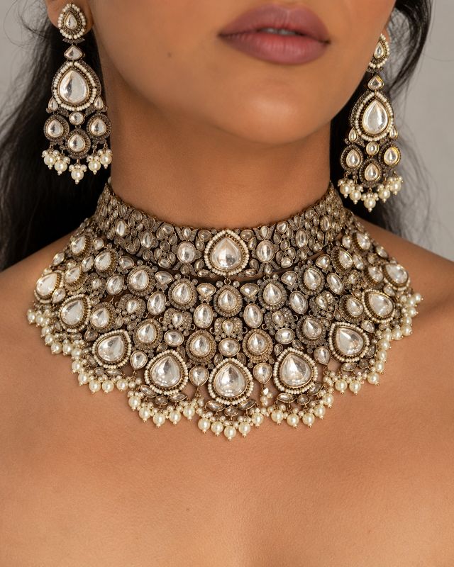Ameera Polki Choker Set