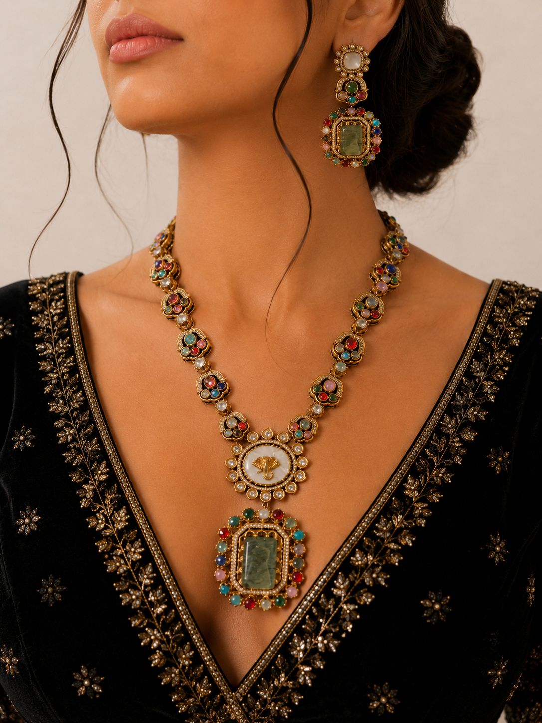 Navratan Heirloom Set