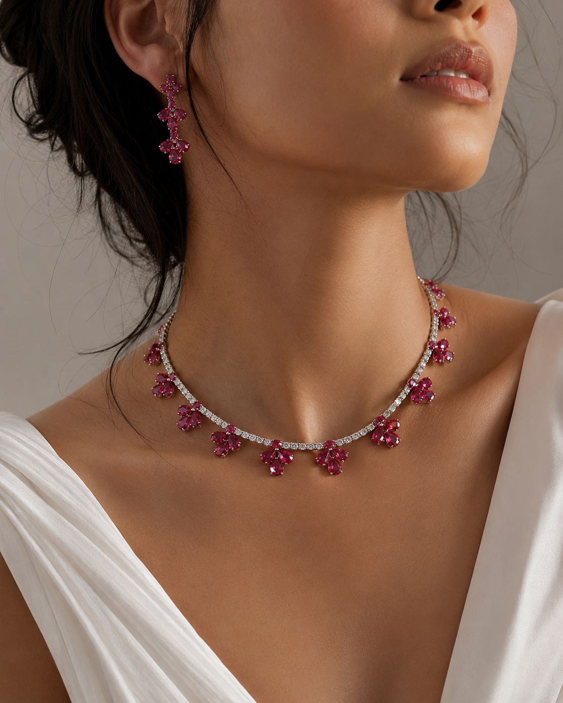 Ruby Blossom Set