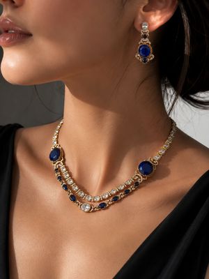 Zariya Kundan Necklace Set
