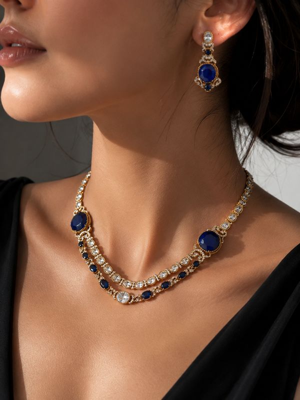 Zariya Kundan Necklace Set