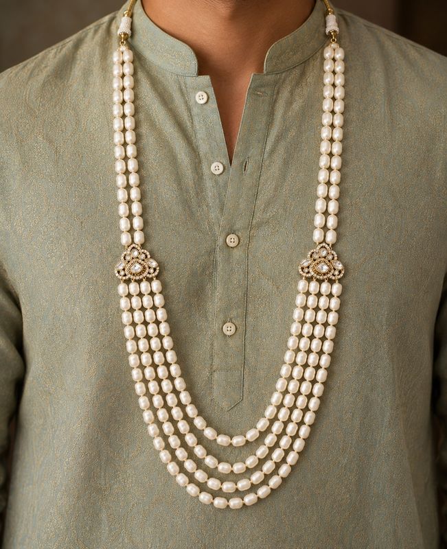 Kundan Groom Mala