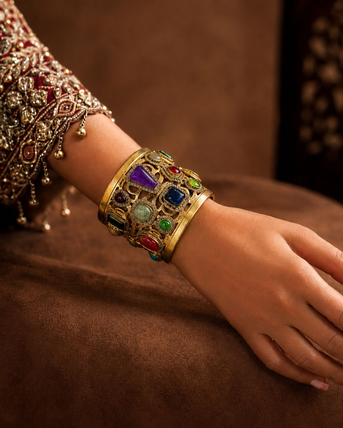 Aarika Navratan Statement Cuff