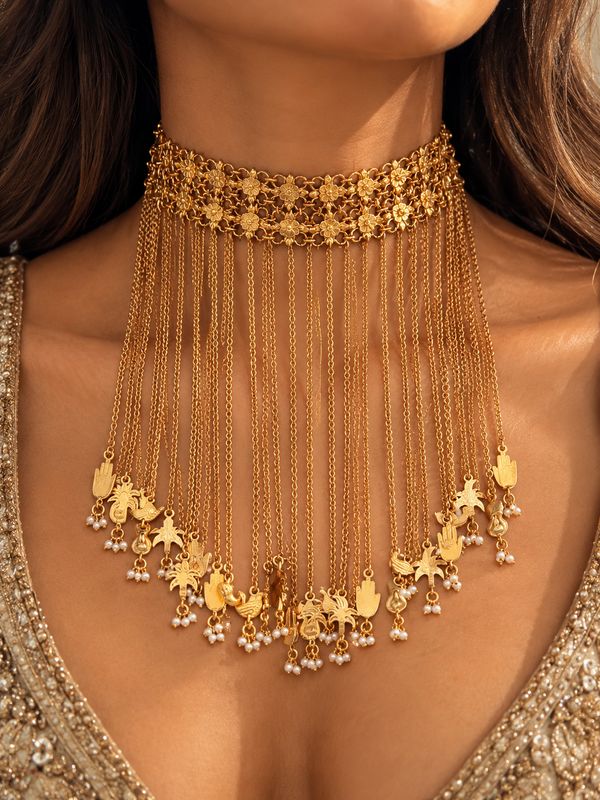 Zaria Gold Choker